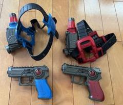 30年以上前超レア廃盤トミーサバイバーショットプロダクトⅡ銃おもちゃ赤外線光線銃 トミー 衝撃体感光線銃 サバイバーショットダブル 赤外線タイプ