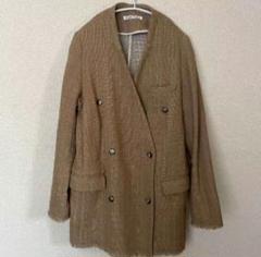 Plage GIRL ツィードノーカラージャケット　size36 Plage GIRL ツィードノーカラージャケット size36