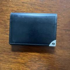 dunhill 黒 レザー 名刺入れ 新品 エルレイド様 Dunhill - 極美品 ＊ dunhill ダンヒル レザー ロゴ金具 名刺