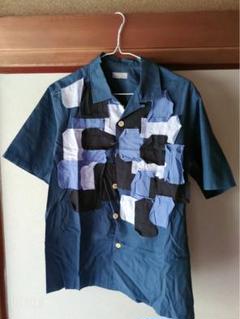 D222107 COMME des GARCONS パッチワークシャツ コムデギャルソンCOMME des GARCONSパッチワークシャツ shirt