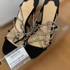 未使用　Christian LouboutinSwarovski スワロフスキー 未使用 Christian LouboutinSwarovski スワロフスキー - メルカリ