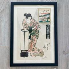 喜多川歌麿 『絵本百千鳥・鴨と翡翠』手摺木版画 悠々洞出版 浮世絵 昭和時代 完品 喜多川歌麿『絵本百千鳥』（手摺浮世絵木版画全15枚揃
