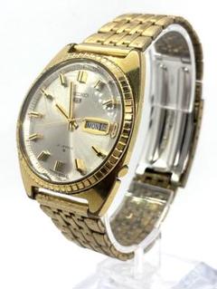 SEIKO セイコー 5 自動巻 Automatic 21 石 動作品 Amazon.co.jp: SEIKO 5 自動巻き 21石 ゴールドトーンゴールド