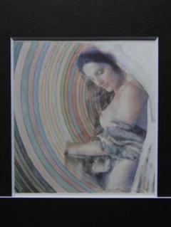 池田満寿夫、マドンナのように、超希少画集画、高級額装付 池田満寿夫、マドンナのように、超希少画集画、高級額装付