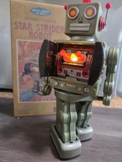 この色は珍しく美しいです。唯一無二？ブリキロボット　スターストライダー　箱無し 2025年最新】ブリキ スターストライダーロボットの人気アイテム