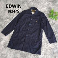 エドウィン EDWIN ネイビー カバーオール 【S】 シンプル メンズ