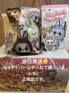 LABUBU ラブブ　macaron マカロン Sesame bean 正規品 正規品 POP MART labubu Macaron ラブブマカロン 緑 - メルカリ