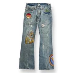 パンツ TRUE RELIGION Jimmy Hendrix True Religion Jimi Hendrix Patch Flared Jeans – Goldeneye