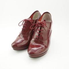 Repetto 37 23.0 ブーティ エナメル ボルドー/RC93