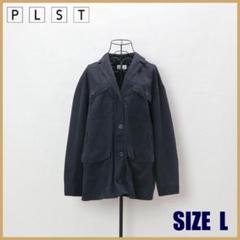 GR0231 PLST プラステ コットンギャバサファリジャケット/L