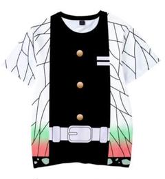 値下げ 鬼滅の刃 3D 半袖 Tシャツ 子供服も大人サイズも 【胡蝶 しのぶ】