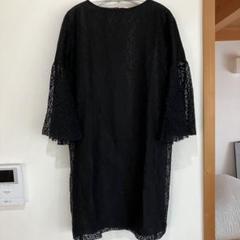 新品タグ付　RADIATE ブラック 七分袖ワンピース 結婚式 サイズ09