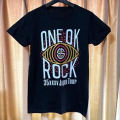 ワンオク ONEOKROCK 半袖 Tシャツ トップス バンT ブラック 黒 S