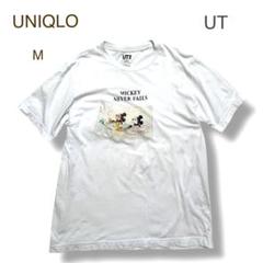 UNIQLO UT ディズニーコラボ　DISNEY STORIESプリント白T