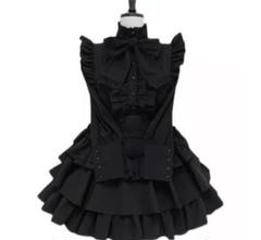 CATCOCOONクラシカルドール スカート ジャンスカ ゴスロリ 黒 ブラック CATCOCOONクラシカルドール スカート ジャンスカ ゴスロリ 黒
