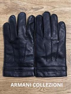 新品未使用　Armani collezioniのグローブ ジョルジオ・アルマーニコレッツィオーニ/GIORGIO ARMANI/レザー