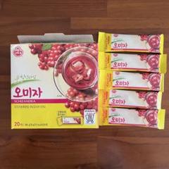 未開封発送☆ 韓国伝統茶 オミジャ茶 ６箱　120本セット 100％本物 送料無料〉未開封発送 6箱120本セット オミジャ茶