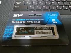 未使用 シリコンパワー M.2 2280 NVMe PCIe SSD 2TB