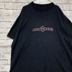 USA製90sヴィンテージTシャツ！シングルステッチ　ブラック半袖古着XL714