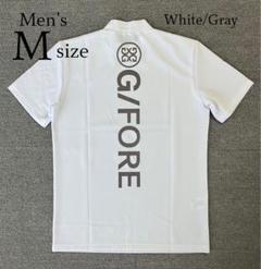 G/FORE ジーフォア Mサイズ モックネックT-シャツ ホワイト