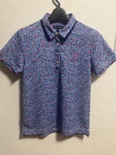 LIBERTY 23LA GOLF 花柄ポロシャツ サイズII