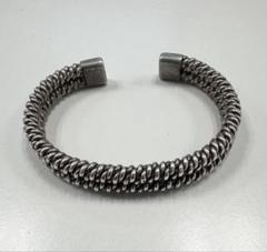 【希少】エルメス hermes ウーブン バングル ヴィンテージ vintage