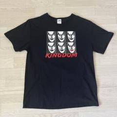 美品】キングダム 王騎 プリント Tシャツ ブラック 黒 Lサイズ