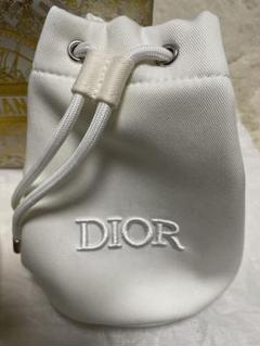 Dior ホワイト　ノベルティ ポーチ　未使用