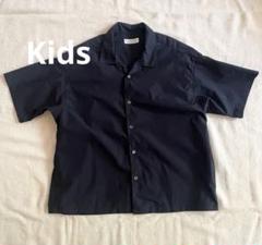 【美品】EAST END HIGHLAND ネイビーシャツ　140