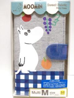 ムーミン　Sweat Fabric　ダイアリーケース　マルチタイプ　Mサイズ