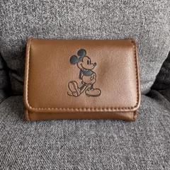 Disney 財布 三つ折り財布 レディース ミニ財布 本革 レザー