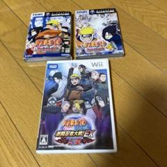 Nintendoゲームキューブソフト『ナルト激闘忍者大戦！4』　他3本セット