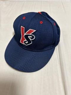 東京ヤクルトスワローズ　実使用　キャップ