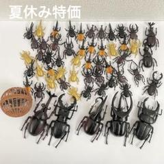 カブトムシ　クワガタ　フィギュア　まとめ売りのサムネイル