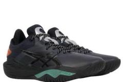 ASICS ballaholic バスケットシューズ ASICS × ballaholic NOVA SURGE LOW (midnight/aurora green