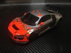 ラジコン/京商ミニッツ/塗装済ボディ　アウディR8 ウレタンコート仕上　未使用品 ラジコン/京商ミニッツ/塗装済ボディ アウディR8 ウレタンコート