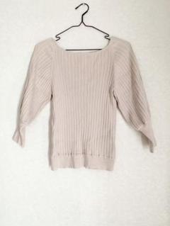 PROPORTION BODY DRESSING ランダムリブマトンスリーブ