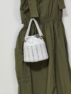 浴衣に似合う巾着バッグ