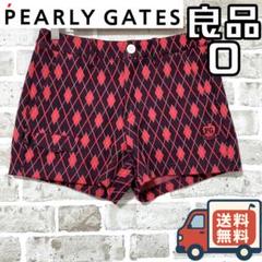 PEARLY GATES パーリーゲイツ ダンボール 千鳥ショートパンツ