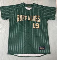 【貴重】オリックス・バファローズ 山岡投手 夏の陣2023ユニフォーム Oサイズ 貴重】オリックス・バファローズ 山岡投手 夏の陣2023