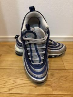 Nike Air Max 97 シルバー ネイビー スニーカー　24.5cmのサムネイル