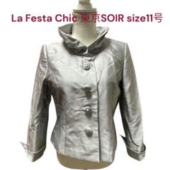 ★新品ラピーヌ ラフェスタシック シャンタンフォーマルジャケット＆ワンピース LA6230EW000084_la_thumbM.jpg
