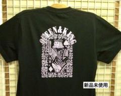 Tシャツ【トランプ】キング　クイーン　黒L「新品未使用」送料込みのサムネイル