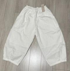 【新品・未使用タグ付】サマンサモスモス　バルーンカーゴパンツ 白 ワイドパンツのサムネイル