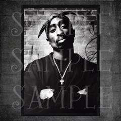 2PACポスター　未使用品 No.P224 A4 2pac ポスター 写真 アート ヒップホップ 映画の通販