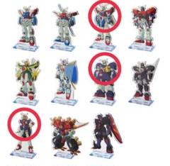 一番くじ 機動武闘伝Gガンダム D賞 アクリルスタンド アクスタ 2種 ゴッドガンダム マスターガンダム