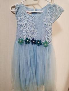ドレス ワンピース H&M ブルー