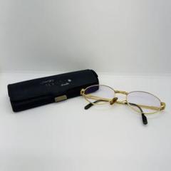 ✨TIFFANY LUNETTES✨ゴールド✨眼鏡✨度入り✨壊れ有り✨付属付き✨