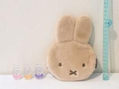 ミッフィー ふわふわ　ポーチ　& ダイソーのテトラビフィビッツ 3体セット