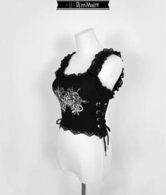 DimMoire ❤︎ Messy Bonesキャミソール 【 新品・タグ付き 】 特価】 Messy DimMoire Bones レディース キャミソール【Black